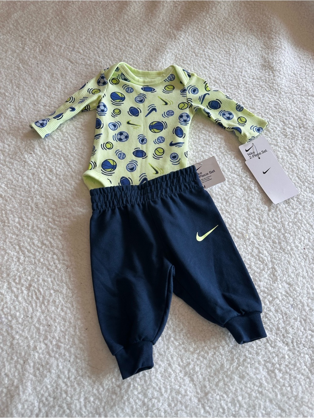 Baby Nike Bodysuit and Pant Set
